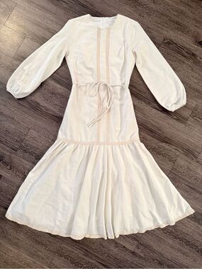Touche Linen Blend Dress
